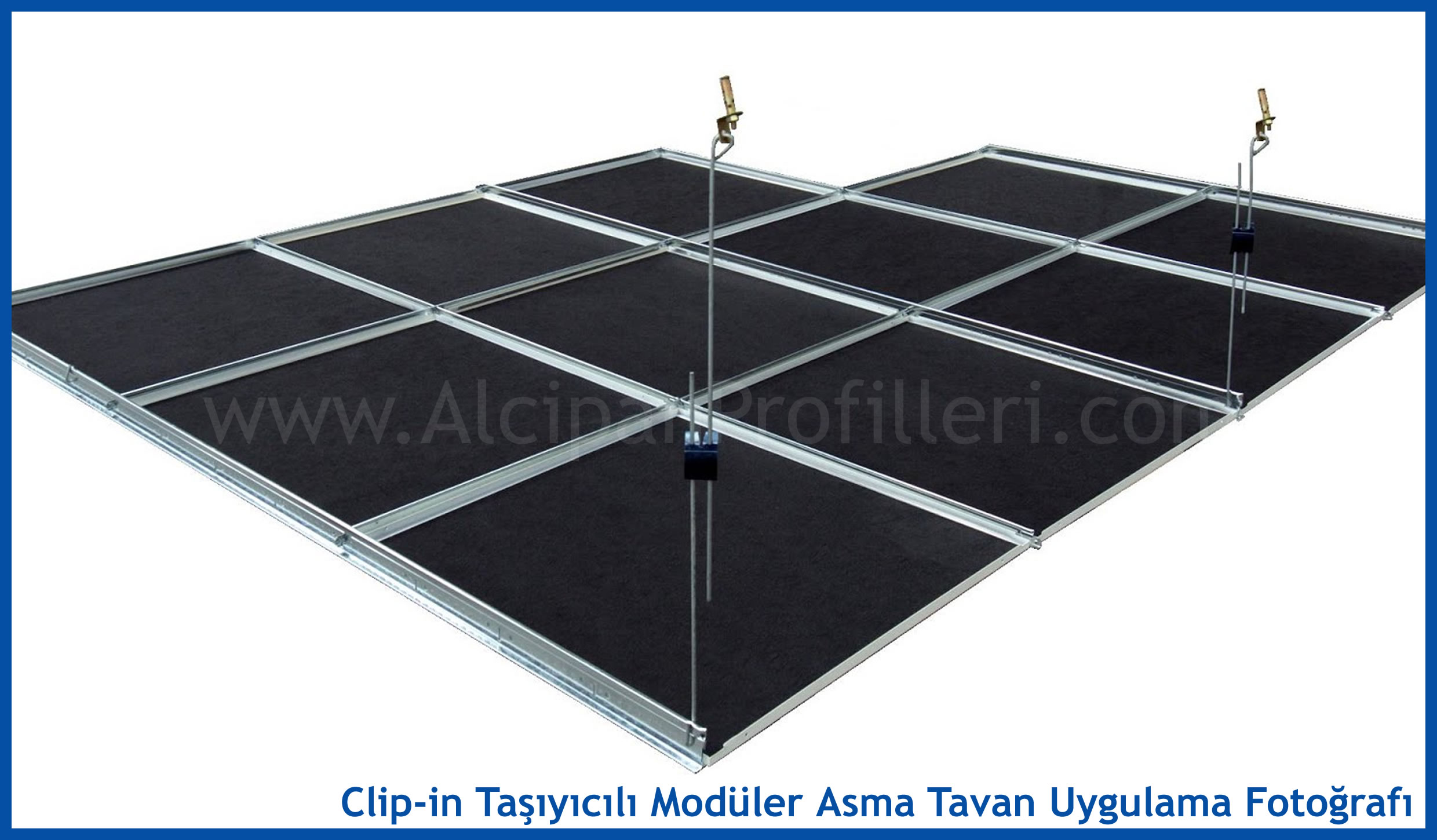 60x60cm Metal ve Alüminyum Karolam Taşyünü Asma Tavan Malzeme İsçilik Fiyatı