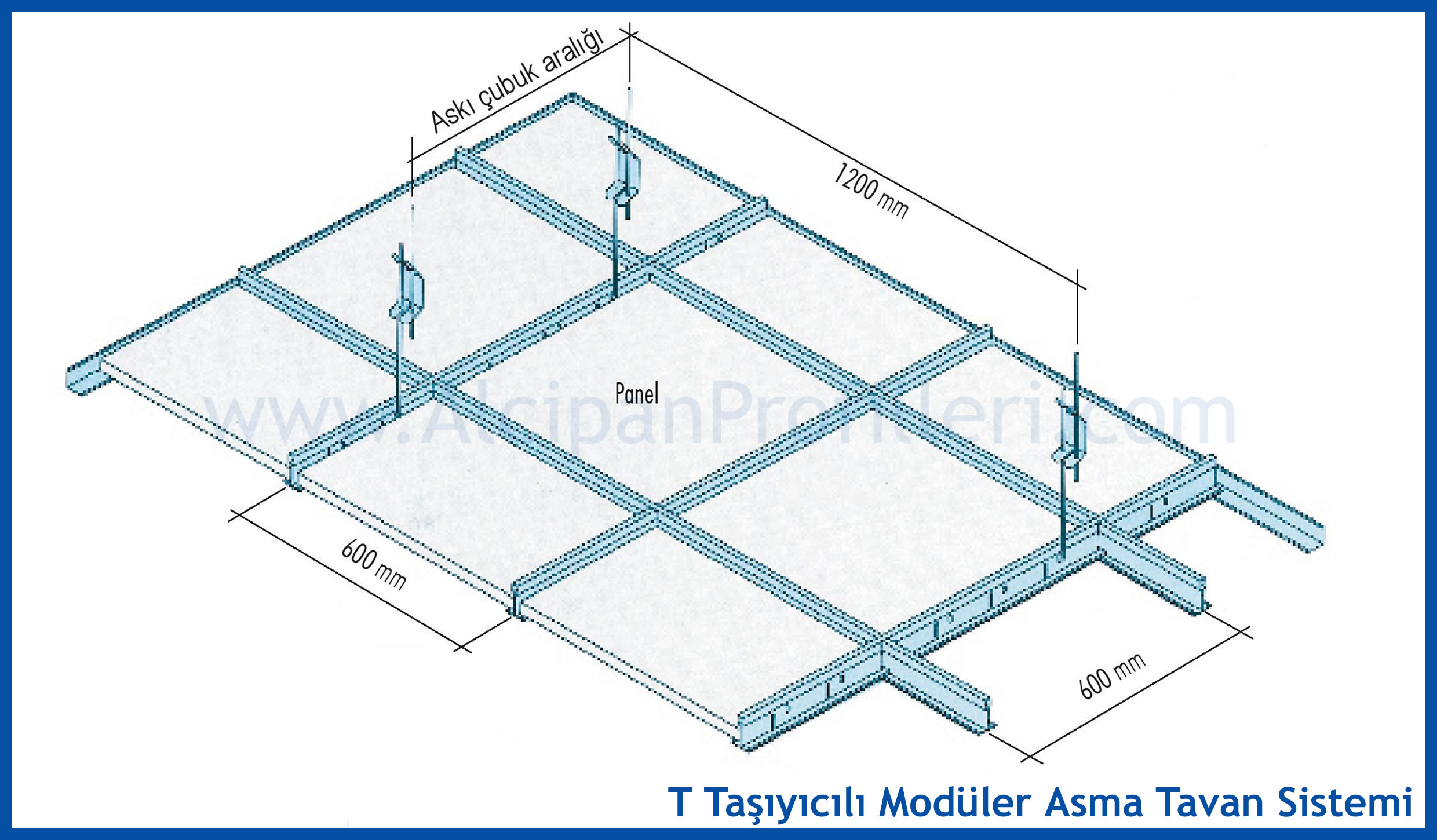 2019 Taşyünü Asma Tavan Kaplama Fiyatları